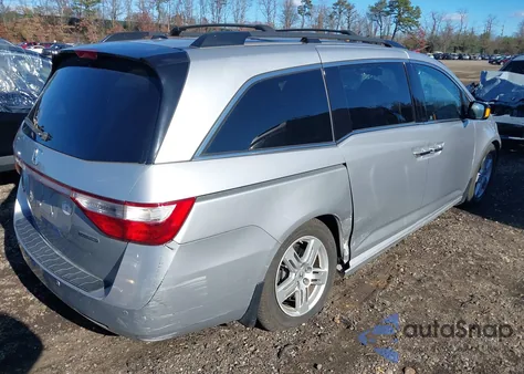 2011 Honda Odyssey Touring/Touring Elite из США, поврежденный, VIN 5FNRL5H97BB022421